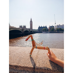 Kit " Um Cavalo em Palha de Centeio"