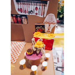 A casinha mágica da Floresta  - Oficina em Casa