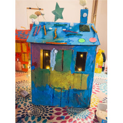 Oficina em casa- A aldeia Mágica