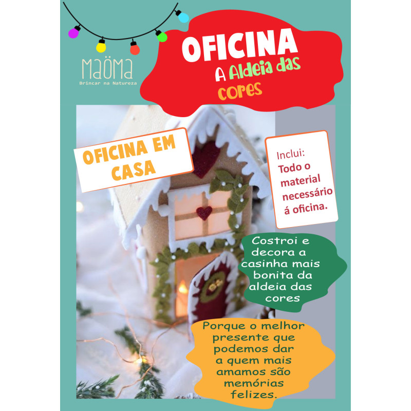 Oficina em casa- A aldeia Mágica